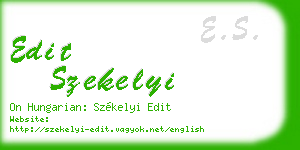 edit szekelyi business card
